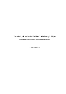 Poznámky k vydaniu Debian 7.0 (wheezy), Mips