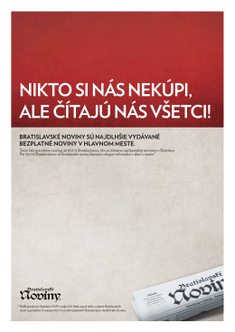 Prezentácia Bratislavských novín
