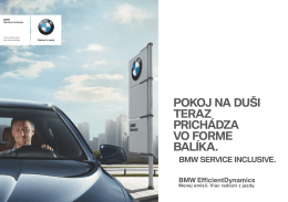 Stiahnuť BMW Service Inclusive leták (PDF 1.1 MB).