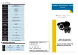 Kamera IP 3 MPX do dyskretnego monitoringu