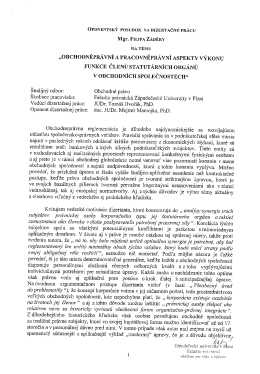 &bdquo;OBCHODNĚPR&Aacute;VN&Iacute; A PRACOVNĚPR&Aacute;VN&Iacute; ASPEKTY v&Yacute;KONU