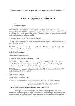 Rozbory 2013.pdf - Z&Scaron; s M&Scaron; J&aacute;na Smreka Melčice-Lieskov&eacute;