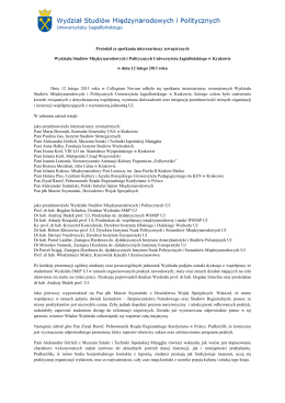Zarządzenie Rektora nr 12/2012 w sprawie jakości kształcenia