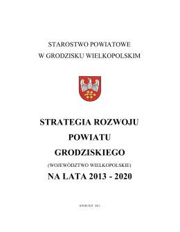 Powiatowy Program Niskowęglowego Rozwoju powiatu Starogard Gd.