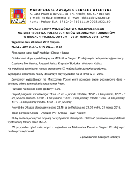 18 ogłoszenie o udzieleniu - Małopolski Zarząd Melioracji i