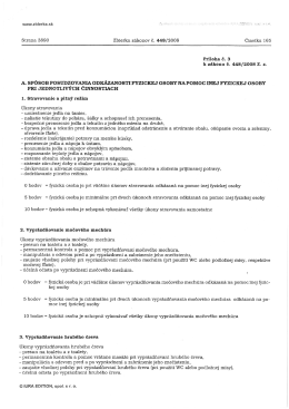 A. sP&ocirc;soB PosUDzOvAnIA ODK&Aacute;ZANOSTI FYchKEJ