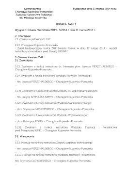 Kalendarz duszpastersko-katechetyczny II semestr 2013/2014