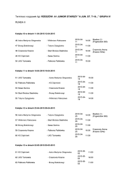 Lista Autoryzowanych Instalatorów Junkers [PDF