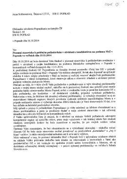 Anna Schlosserova - OZ POPRADČANIA ZA ČISTEJ&Scaron;IE ŽIVOTN&Eacute;