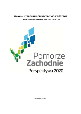RPO WSL 2014-2020 - Związek Gmin i Powiatów Subregionu