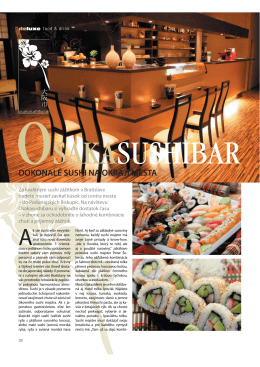 Osaka sushi bar