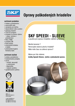 Brožúra SKF Speedi Sleeve (SK). pdf