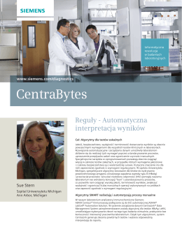 CentraBytes - Siemens Healthcare
