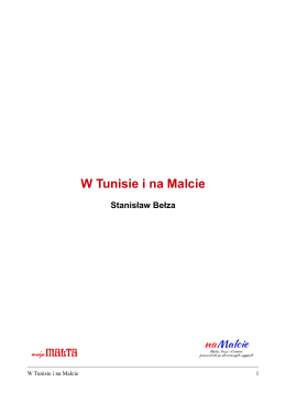W Tunisie i na Malcie