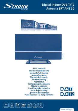 Digital Indoor DVB-T/T2 Antenna SRT ANT 30