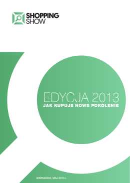 edycja 2013 - shoppingshow.pl