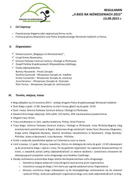Regulamin biegu.pdf - biegnawzniesieniach.pl