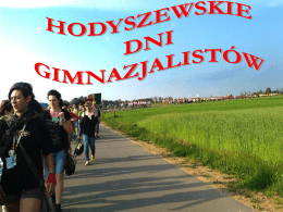 Prezentacja o HDG - Zespół Szkół w Nowych Piekutach