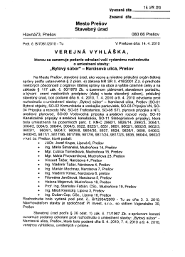 Vyvesenó lliia 15 ĂPR