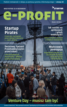 Startup Pirates Venture Day – musisz tam być - e-profit