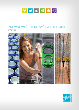 Zrównoważony Rozwój w BALL 2013 (PDF, 2679,51KB)