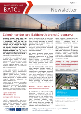 Newsletter Newsletter - baltic