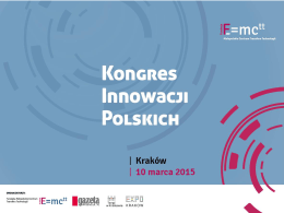 tutaj - Kongres Innowacji Polskich
