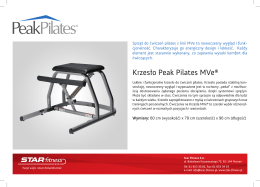 Peak Pilates MVe Chair & Reformer