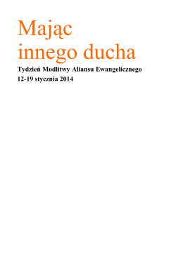 Pobierz dokument PDF - Zb&oacute;r Baptystyczny Opoka