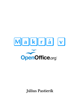 Makrá v OpenOffice.org