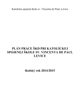 dokument vo formáte .PDF - ŠKD sv. Vincenta de Paul Levice
