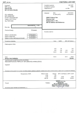 vypracovanie projektovej dokument&aacute;cie