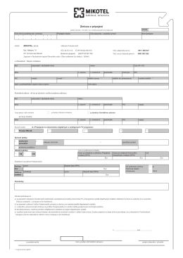 s&uacute;bor PDF - ZMLUVA O PRIPOJEN&Iacute;