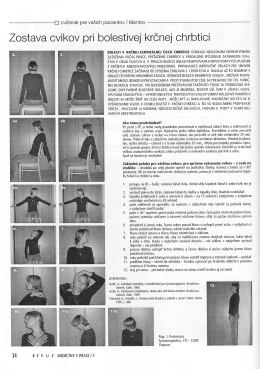 Zostava cvikov pri bolestivej krčnej chrbtici - Fit-Care