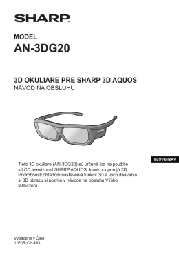 AN-3DG20 Operation-Manual SK