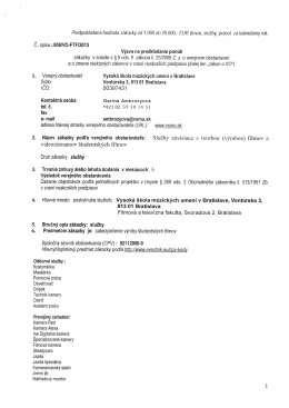 Tender No.: 008/FTF-VO/2013