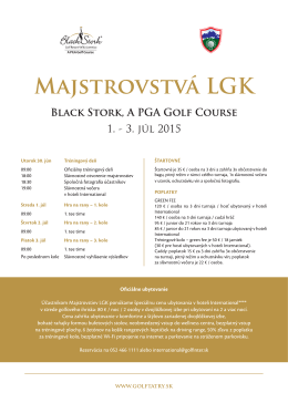 MAJSTROVSTV&Aacute; LGK