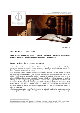 Právny monitoring 4-2011 - futej-sk