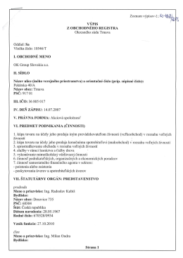 Scanned Document - OK Group Slovakia as