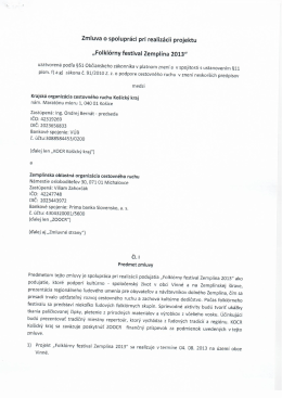 Folkl&oacute;rny festival Zempl&iacute;na 2013