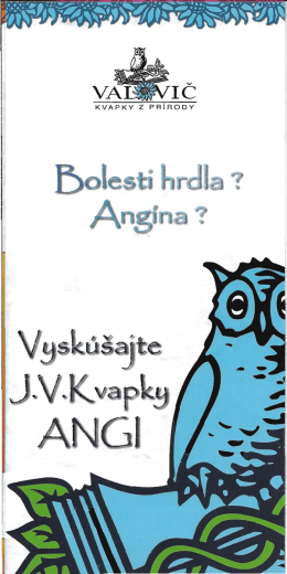 zobraziť v PDF - letakyPreZdravie.sk