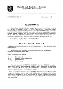 Bytov&yacute; dom C Staror&iacute;mska-UR