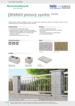 plotov&yacute; syst&eacute;m RIVAGO / HaVe-uni