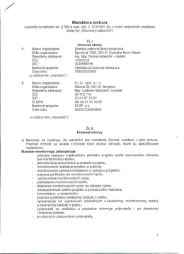 Mand&aacute;tna zmluva (riad.pracovn&iacute;ci)
