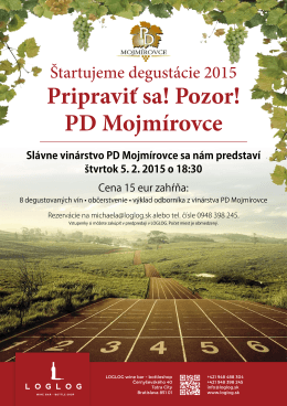 Slávne vinárstvo PD Mojmírovce sa nám predstaví štvrtok