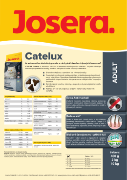 Catelux - JOSERA
