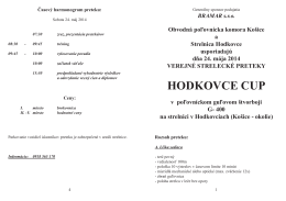 HODKOVce cUp