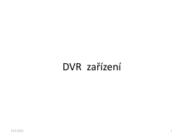 DVR Identivision - alarmsystemy.sk