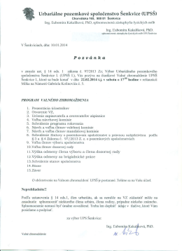 Pozv&aacute;nka - 22. 02. 2014 - Re&scaron;taur&aacute;cia MILKA