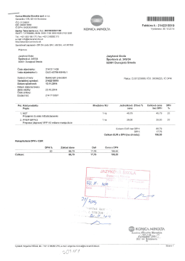 faktúra č. 2142215519 - Jazyková škola Dunajská Streda